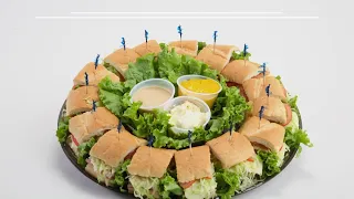 How We Make Our Super Sandwich Platter