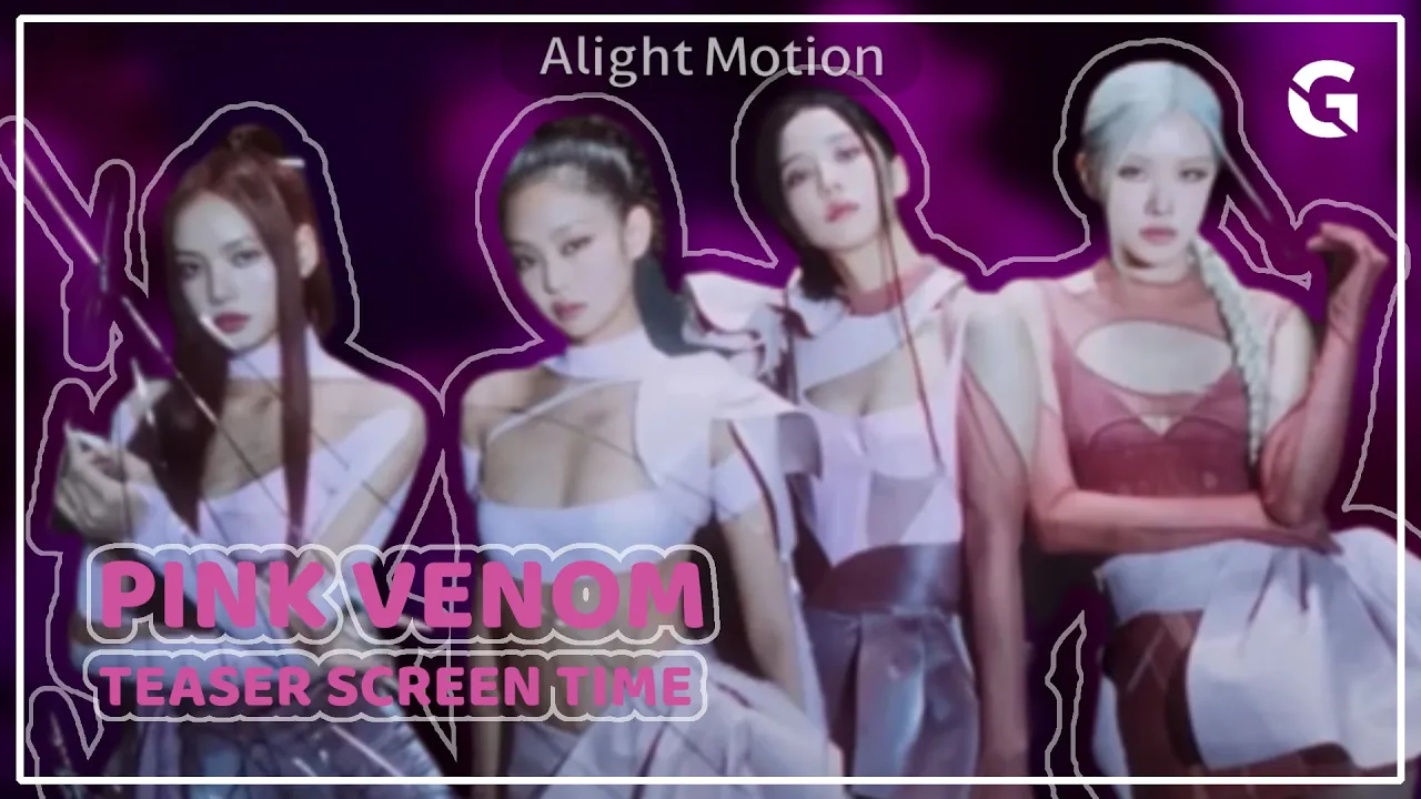 ⟩ 'PINK VENOM' BLACKPINK / SCREEN TIME DISTRIBUTION @ • GREENY_LINE