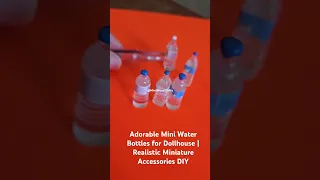 Mini Water Bottles That Look SO Real 