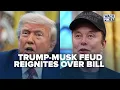 Download Lagu Elon Musk reignites Trump feud over 'Big, Beautiful Bill' after it passes in Senate