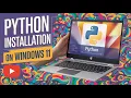 Python installation on windows 11