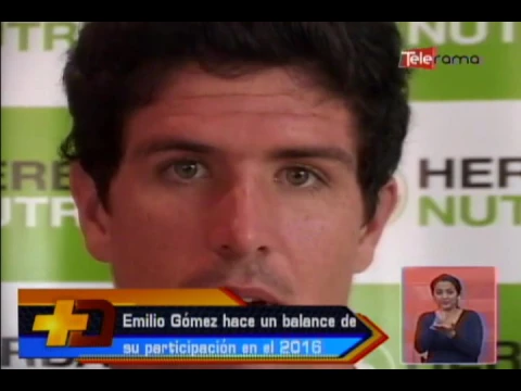 Emilio Gómez hace un balance de su participación en el 2016