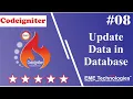 How to Update Data in Database in Codeigniter