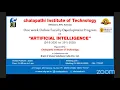 Day 1 One Week Faculty Development Program on Artificial Intelligence