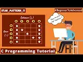 Star Pattern Program 17 in C Language in Hindi N Star Pattern C Programming Tutorial