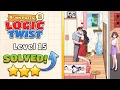Brain Puzzle 2 Logic Twist - Level 15 Open Check Walkthrough Solution