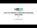 Fully Automatic Container Tracking Yard View