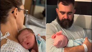 Congrats Eagles Legend Jason Kelce Wife Kylie Welcome 4th Baby Girl Finn