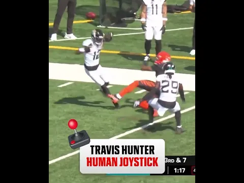 Travis Hunter BROKE Tee Higgins😬🔥