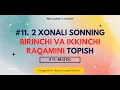 Flowgorithm 2 xonali sonning 1 - va 2-raqamini topish