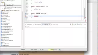 Java - Example Of A Java Class With CompareTo toString