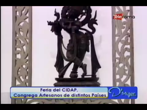 Feria del CIDAP congrega artesanos de distintos países