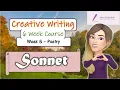 Creative Writing Week 5 - Sonnet