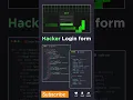 Login From Design Using HTML and CSS Project