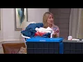 Clevermade Set of 2 62-Liter Collapsible Crates w Lids on QVC