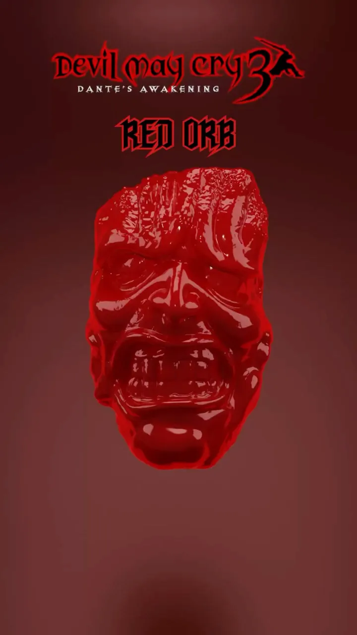 The Red Orb from Devil May Cry 3 — 3D model video thumbnail