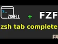 Lagu Hooking Up fzf with zsh Tab Complete and Filtering Related History