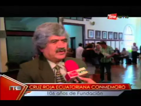 Cruz Roja ecuatoriana conmemoró 106 años de fundación