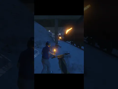 GTA:5 Attack on Loco Pilot π¨ββοΈ π±| #gta #shorts #neerajgamingofficial οΏΌ
