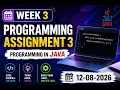 Week Programming Assignment 03 2026