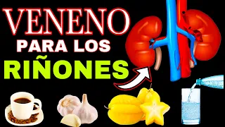 Cómo DESTRUIR tus RIÑONES | 8 PEORES HÁBITOS para LOS RIÑONES (Insuficiencia Renal)