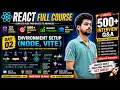 React Environment Setup with Node Vite in Bangla Create Your First React App with Vite Node js