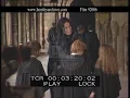 Alan Rickman as Snape behind the scene