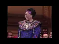 Jessye Norman sings "You Can Tell the World" at Carnegie Hall