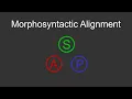 Morphosyntactic Alignment - Ergativity Austronesian Alignment and More