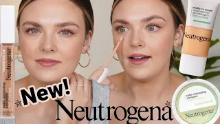 Trying @neutrogena Color Correcting Concealer, Flawless Matte CC Cream & Color Correcting Compact