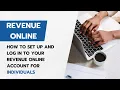 How to Set Up and Log In to Your Revenue Online Account for Individuals