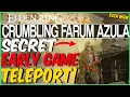 Secret EARLY GAME Skip Crumbling Farum Azula Teleport - Elden Ring