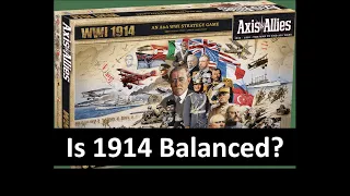 Axis and Allies 1914 Series 10 Balance