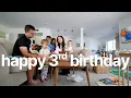A SIMPLE BUT FUN THIRD BIRT AY DAY IN THE LIFE OF A MOM OF 4 VLOG