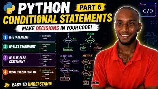 Master If If-Else Elif Nested If in Python Python Course Part 6