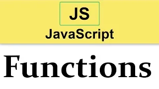 JavaScript Tutorial Functions