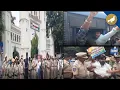 Lagu Hyderabad: Heavy police force deployed at Telangana Assembly