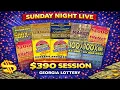 KABOOM HUGE WIN Sunday Night Live 390 Georgia Lottery Session