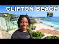 Download Lagu Summer hits Cape Town, a walk at the famous Clifton Beach in South Africa 