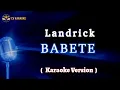 Lagu Landrick - Babete | Karaoke Version 🎤 Cabo Verde Karaoke Songs