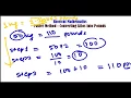 FAST METHOD to CONVERT KG to POUNDS Lbs - UNIT CONVERSATION TRICK