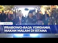 Terbaru! Momen Presiden Prabowo Sopiri Raja Yordania Saat Akan Makan Malam di Istana