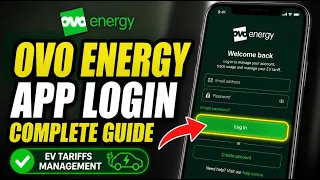 How to login to OVO Energy app for EV tariffs management - Complete Guide