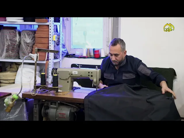 ⁣استعدادات وحدة الخياطة والتطريز لاستقبال شهر محرم الحرام