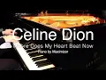Download Lagu Celine Dion - Where Does My Heart Beat Now ( Solo Piano Cover ) - Maximizer