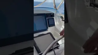 Our instruments failed! Hand-steering through a reef pass! #sailing #family #viralvideo