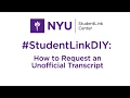 Requesting an Transcript