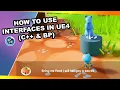 How to use Interfaces in UE4 C and BP