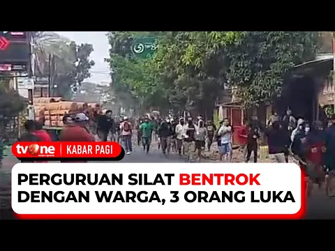 Kelompok Perguruan Silat Terlibat Bentrokan dengan Warga Usai Lakukan Konvoi