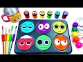 Download Lagu [ASMR] How To Make 6 Rainbow Sprunki Colors Filled With Glitter Slime,Lollipop Candy Satisfying (16)